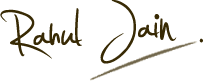 Rahulj.in Logo